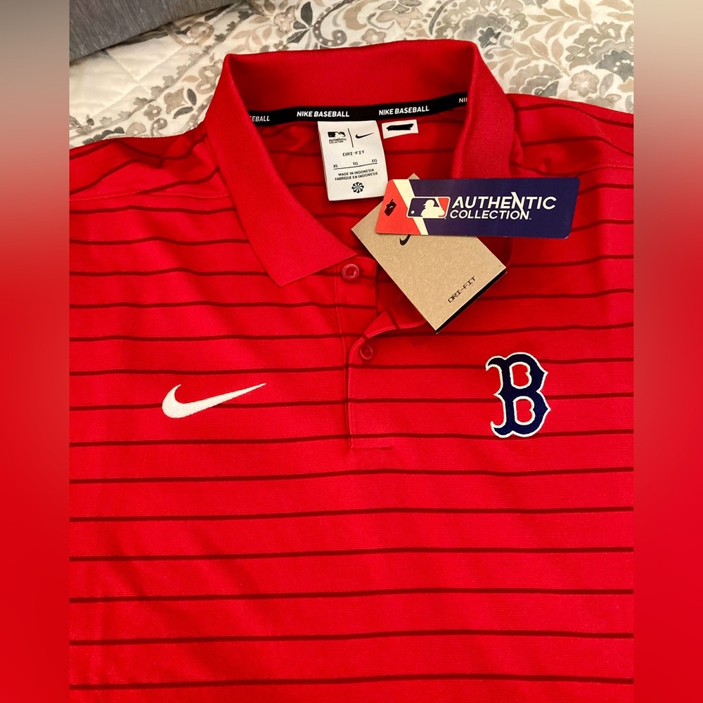 Boston Redsox authentic Nike polo